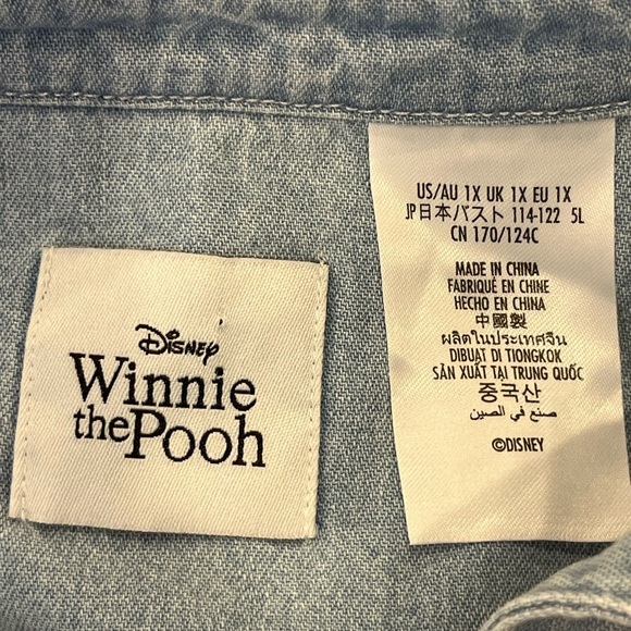 DISNEY Winnie‎ the Pooh and Friends Burton Down Shirt - Picture 3 of 7